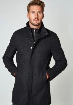 Next Signature Italian Rich With Removable Gile - Mantel - Charcoal Grey -Modex Winkel ff715d4d92104d72a40416a6d01835a5