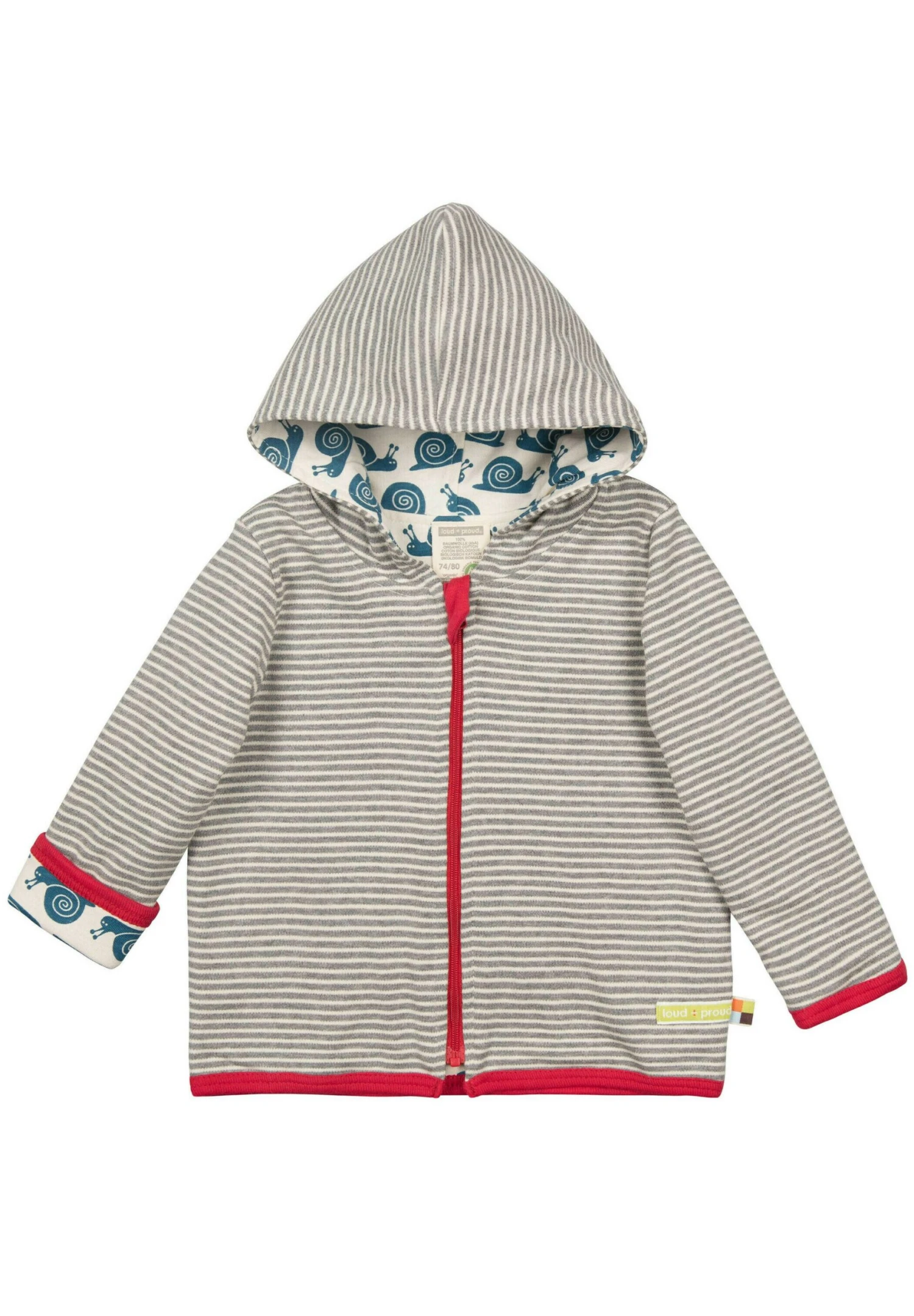 Wendejacke Mit Kapuze - Jas - Grey 1 Wendejacke Mit Kapuze - Jas - Grey