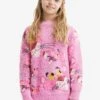 Desigual Oversize Pink Panther - Trui - Red